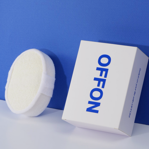 Offon Natural Loofah Body Sponge