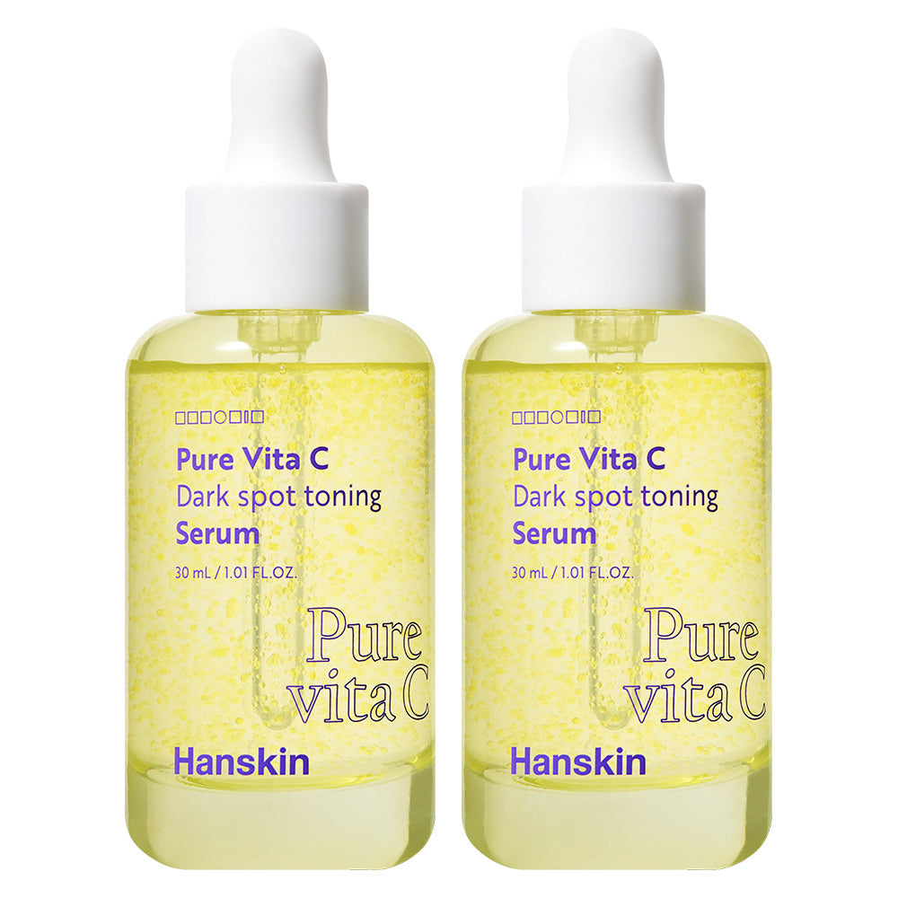 Hanskin Pure Vita-C Blemish Toning Serum 30ml (2 Pack)