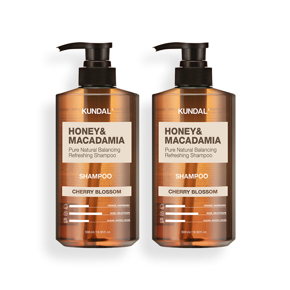 Kundal Nature Shampoo Cherry Blossom 500ml (2 Pack)