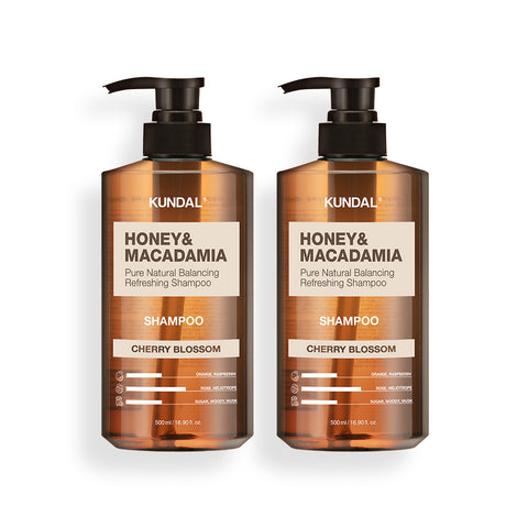 Kundal Nature Shampoo Cherry Blossom 500ml (2 Pack)