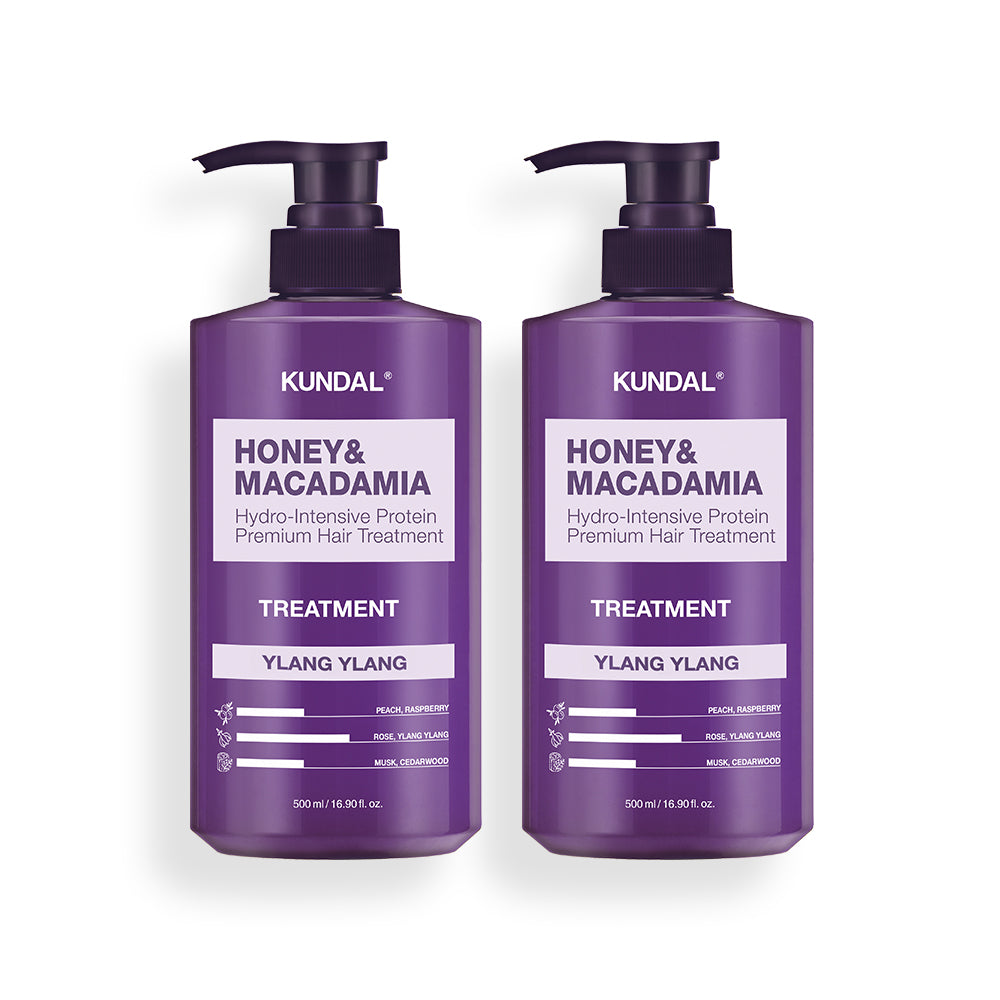 Kundal Protein Hair Treatment 2 Pack - Ylang Ylang, 500ml