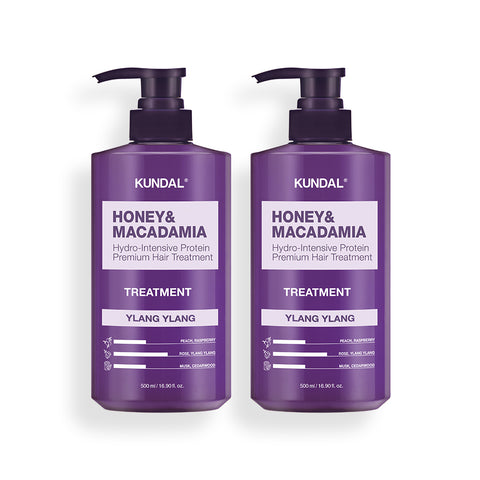 Kundal Protein Hair Treatment 2 Pack - Ylang Ylang, 500ml