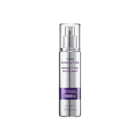 MISSHA Time Revolution Retinol 1000 Shot Spicule Serum 50ml (2 Pack)