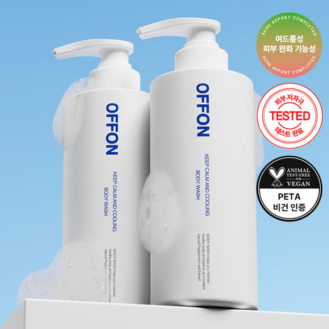Offon Cooling Body Set (Body Wash + Body Mist)