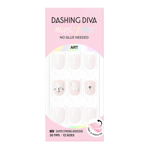 Dashing Diva Magic Press Baby Miyu (Short Square) Nail Tips