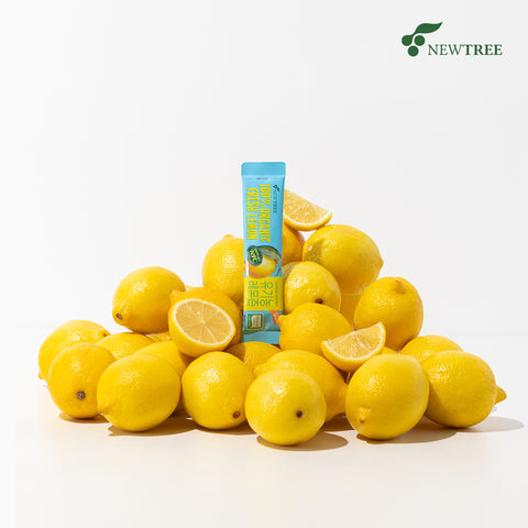Newtree Organic Lemon Juice 1 Box (14 Sachets) [Origin: Spain]