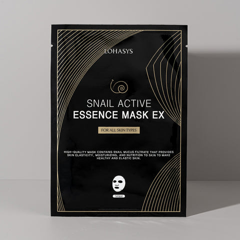 Lohasys Snail Active Essence Mask Pack (10 sheets)