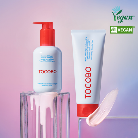 Tocobo Double Cleanser (Cleansing Foam 150ml & Cleansing Oil 200ml) 2-piece Set