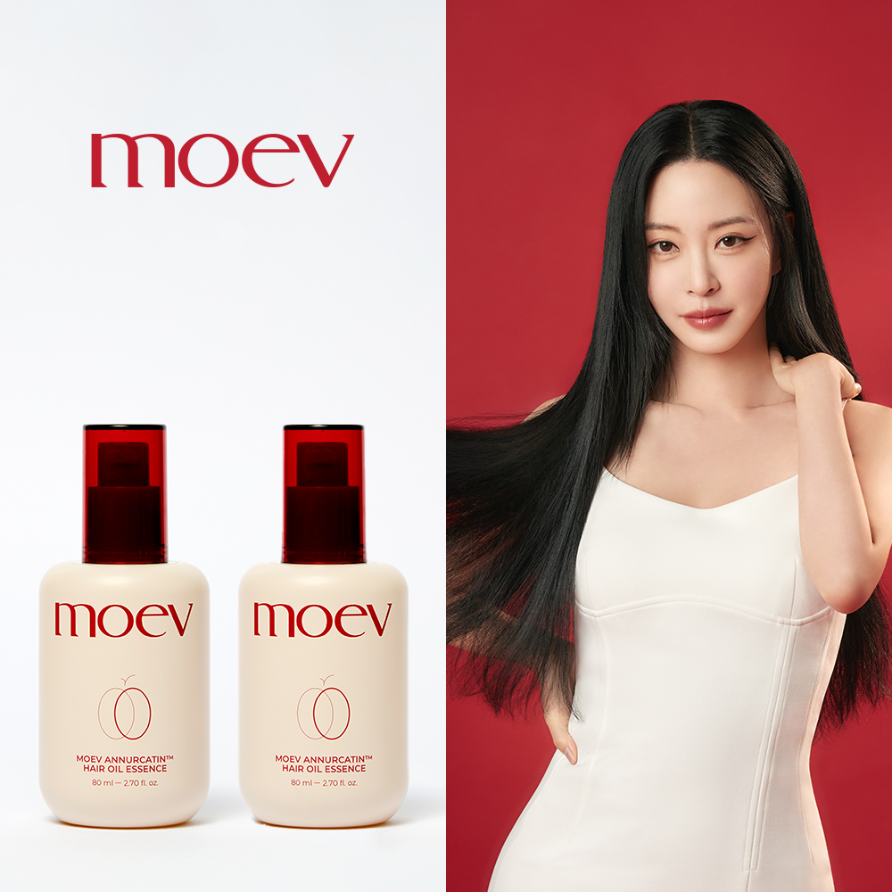 Moev Anucatin Hair Oil Essence 80ml (2 Pack)
