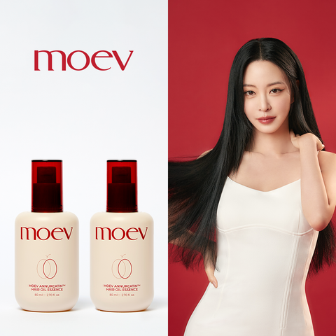 Moev Anucatin Hair Oil Essence 80ml (2 Pack)