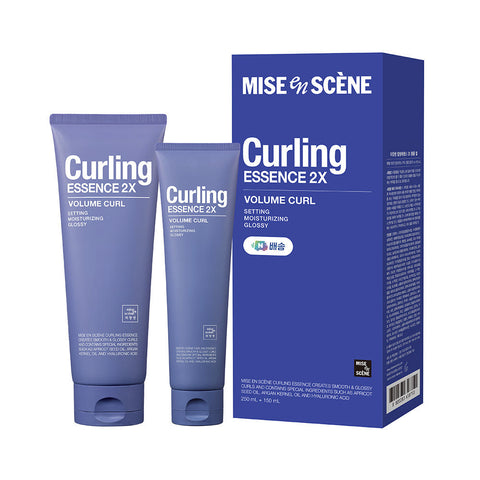 Mise en Scene Curling Perfume Hair Essence 2X Volume Curl Cream 250ml + 150ml