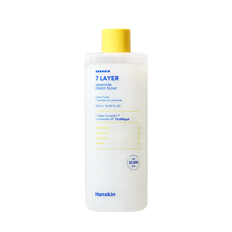 Hanskin Seven Layer Ceramide Cream Toner 500ml