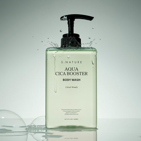 S.Nature Aqua Cica Booster Body Wash 500ml