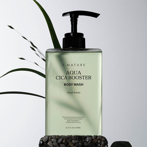 S.Nature Aqua Cica Booster Body Wash 500ml