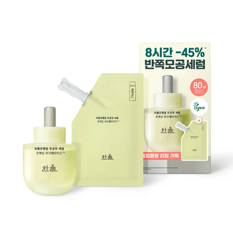 Hanyul Ginkgo Leaf Pore Fit Serum 40ml + Refill Double Pack