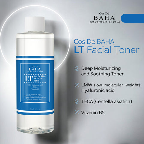 Cos De BAHA Low-Molecular Complex Hyaluronic Acid Soothing Hydrating Skin Toner 200ml