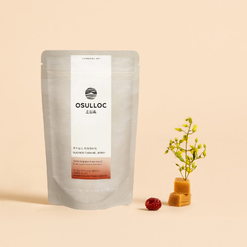 OSULLOC Goodnight Rooibos Caramel Berry Pyramid Tea Bags (1.8g x 20)