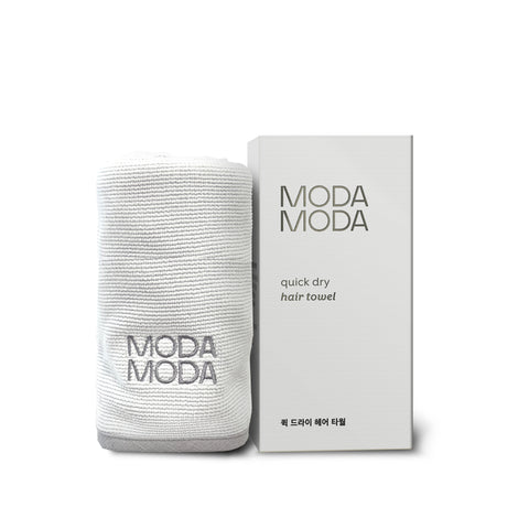 MODAMODA Zero Gray Black Shampoo 10 300g + Quick Dry Hair Towel