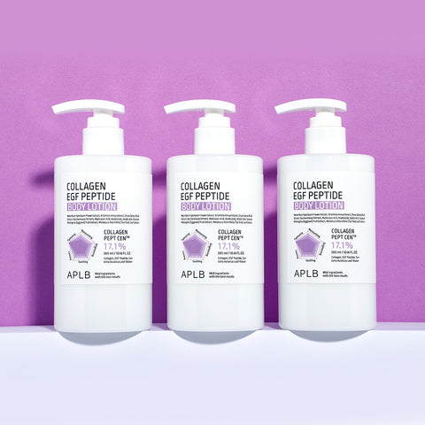 APLB Collagen EGF Peptide Body Lotion 300ml (3 Pack)