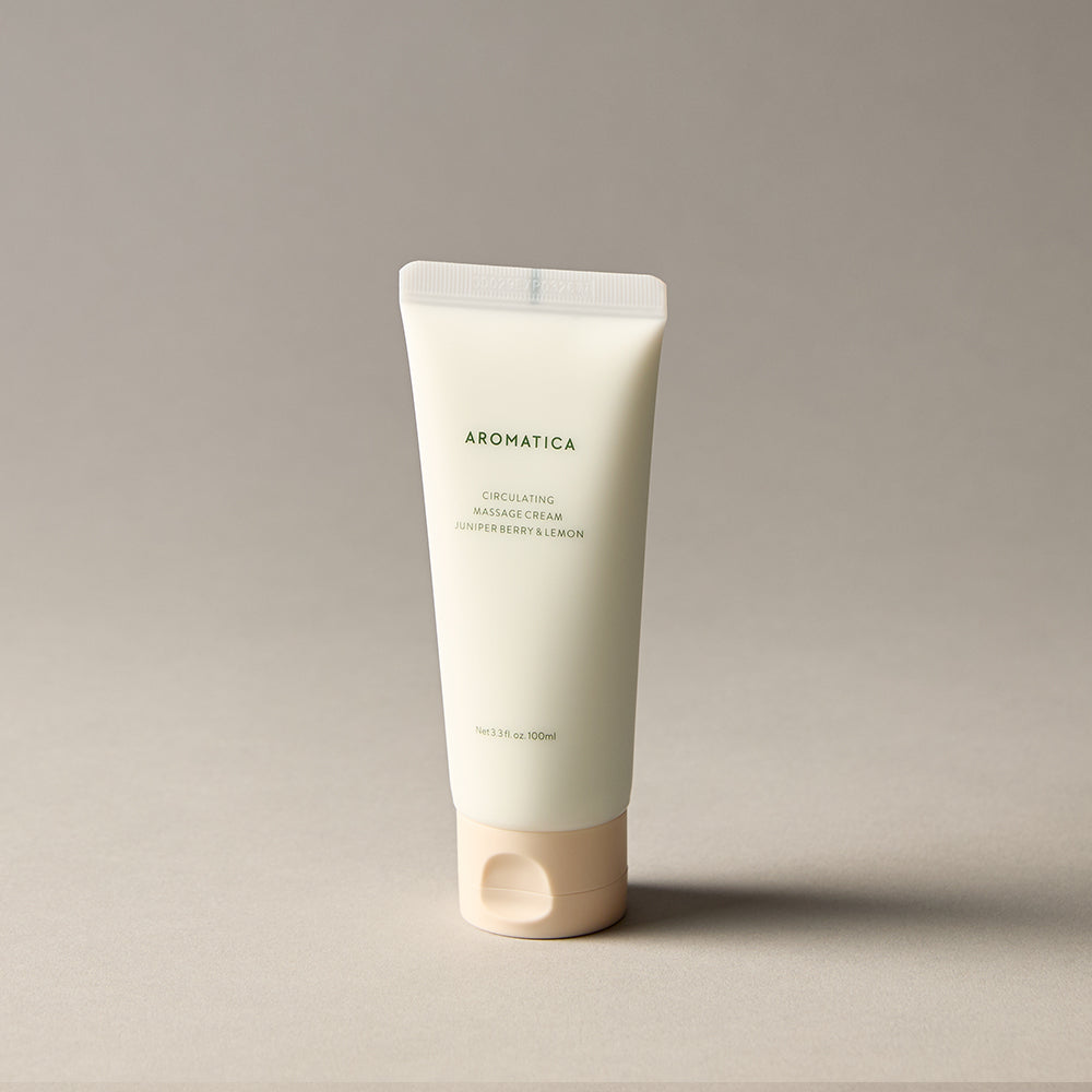 Aromatica Circulating Massage Cream Juniperberry & Lemon 100ml