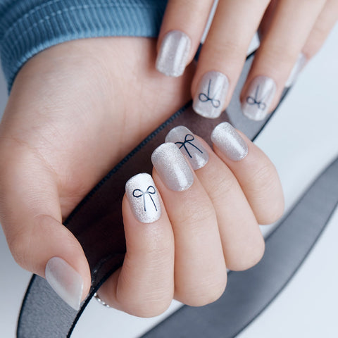 Dashing Diva Magic Press Ribbon Core (Regular Round) Nail Tips