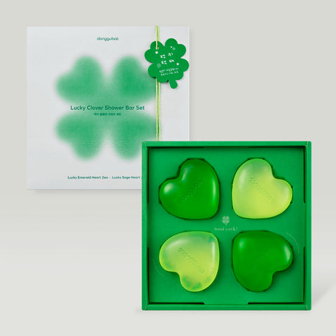Donggubat Lucky Clover Shower Bar Set (Face & Body)