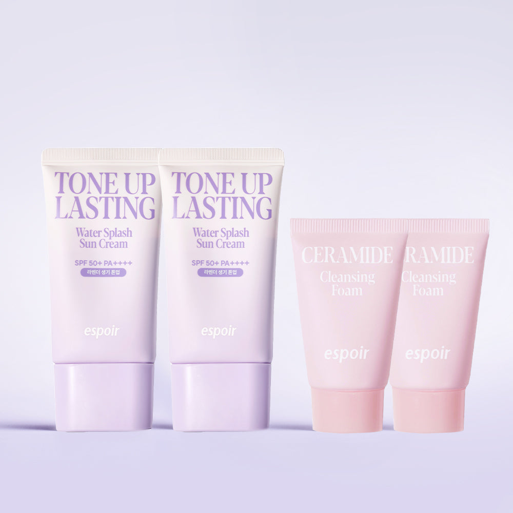 Espoir Water Splash Tone-Up Lasting Suncream 50ml (2 pack)