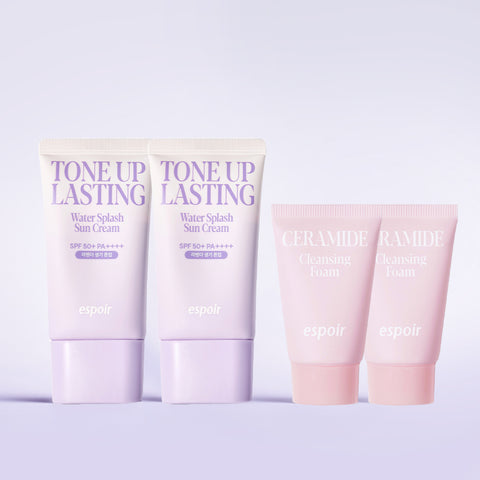 Espoir Water Splash Tone-Up Lasting Suncream 50ml (2 pack)