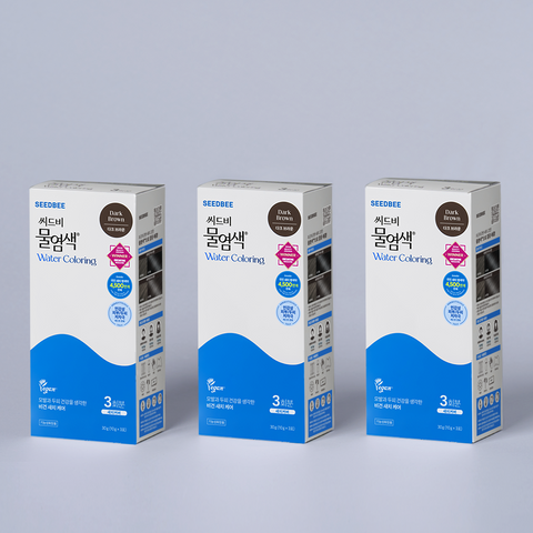 Seedbee Water Hair Color Powder 9 Applications (10g x 9)