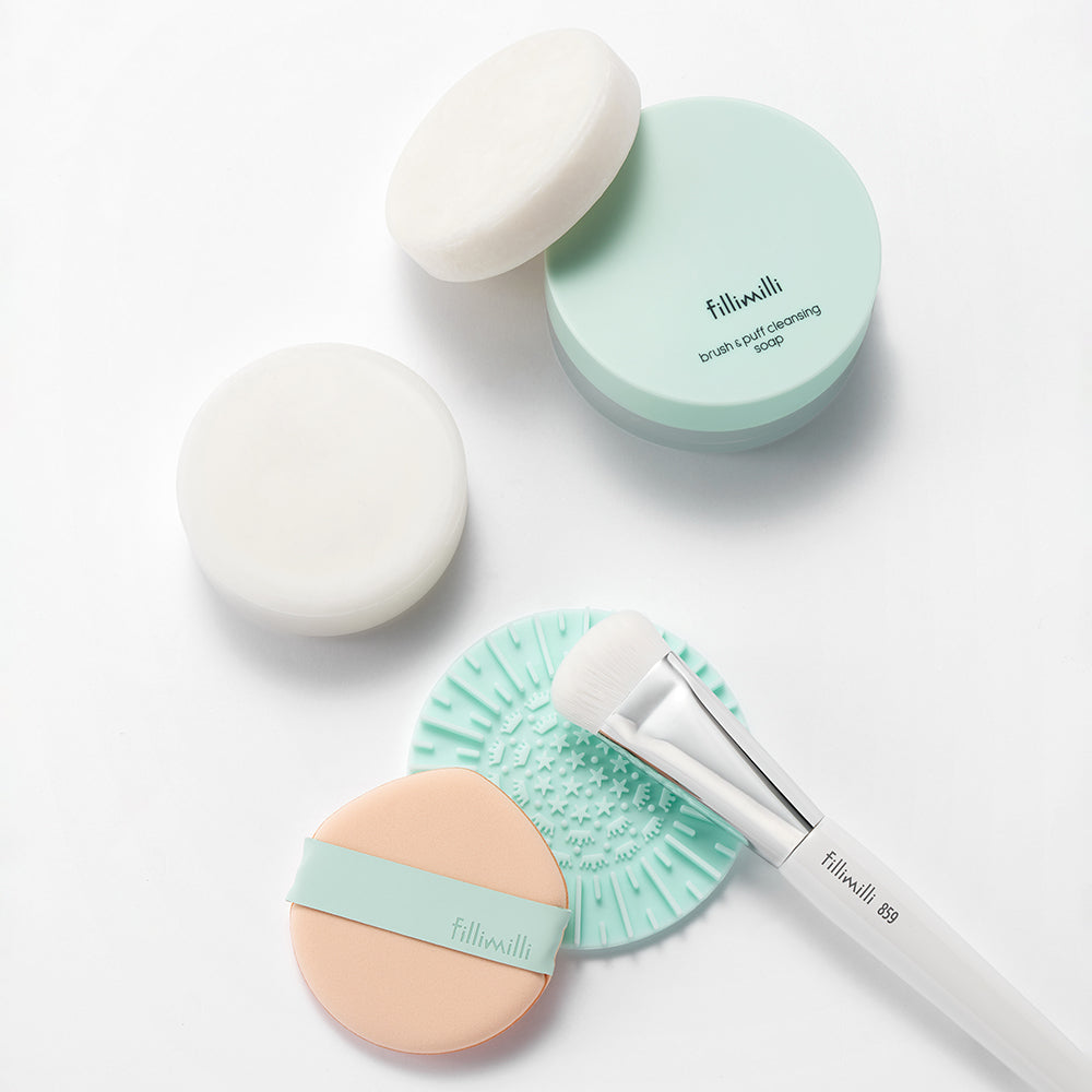 Fillimilli Brush & Puff Cleansing Soap