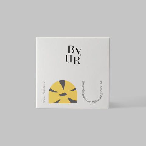 BYUR Honeygorgeous Keep Moisturizing Toner Pads 70 Sheets