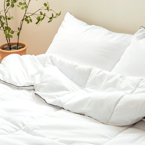 Nard Relaxa Deep Sleep All-Season Comforter (Charcoal / White)