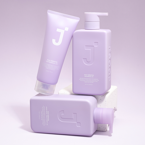 Jsoop Silk Keratin 2X Triple Gift Set 3-Piece (Naver Exclusive)