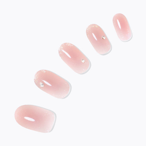 Dashing Diva Magic Press Syrup Cheek (Long Oval) Nail Tips