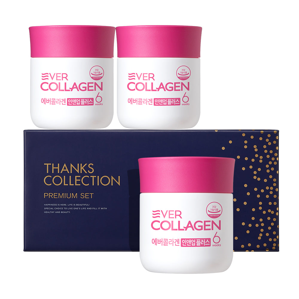 Newtree Ever Collagen In&Up Plus 18-Week Gift Set (GPH Low-Molecular Tri-Peptide Collagen)