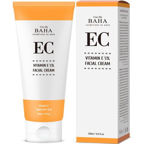 Cos De BAHA EC Vitamin E 5% Deep Hydration Cream for Dry Skin