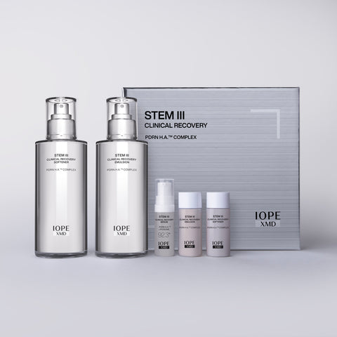 IOPE XMD Stem3 Special 2-Piece Set (Softener 130ml + Emulsion 130ml)