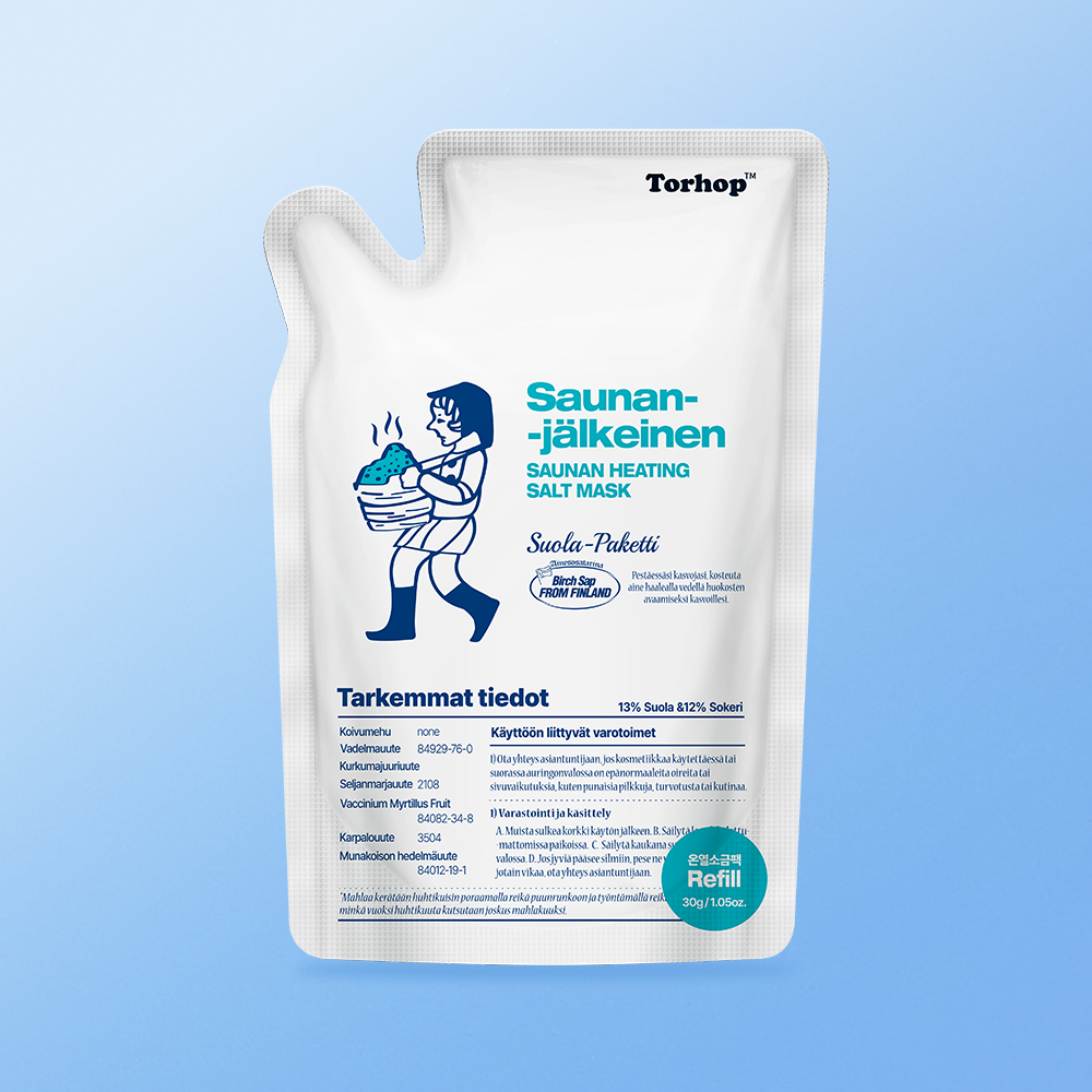 Torhop Saunanjiang Salt Mask 30g (Refill Pack)