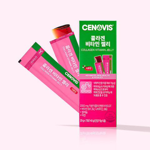 Cenovis Collagen Vitamin Jelly 20g x 7 Sachets (2 Pack)