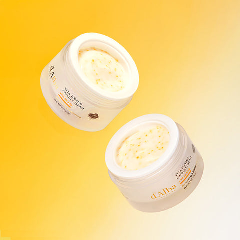 d'Alba Vita Toning Capsule Cream 55g Double Pack