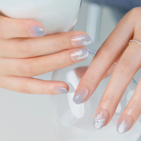 Dashing Diva Magic Press Florin (Oval) Nail Tips