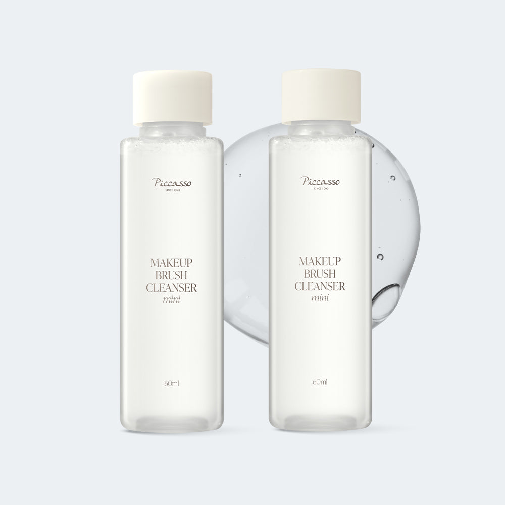 Picasso Makeup Brush Cleaner Mini 60ml x 2 Double Set