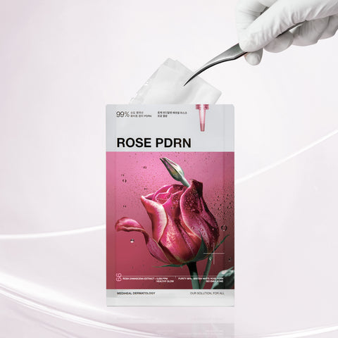 Mediheal Essential Mask Rose PDRN 10 Sheets (4 Pack)
