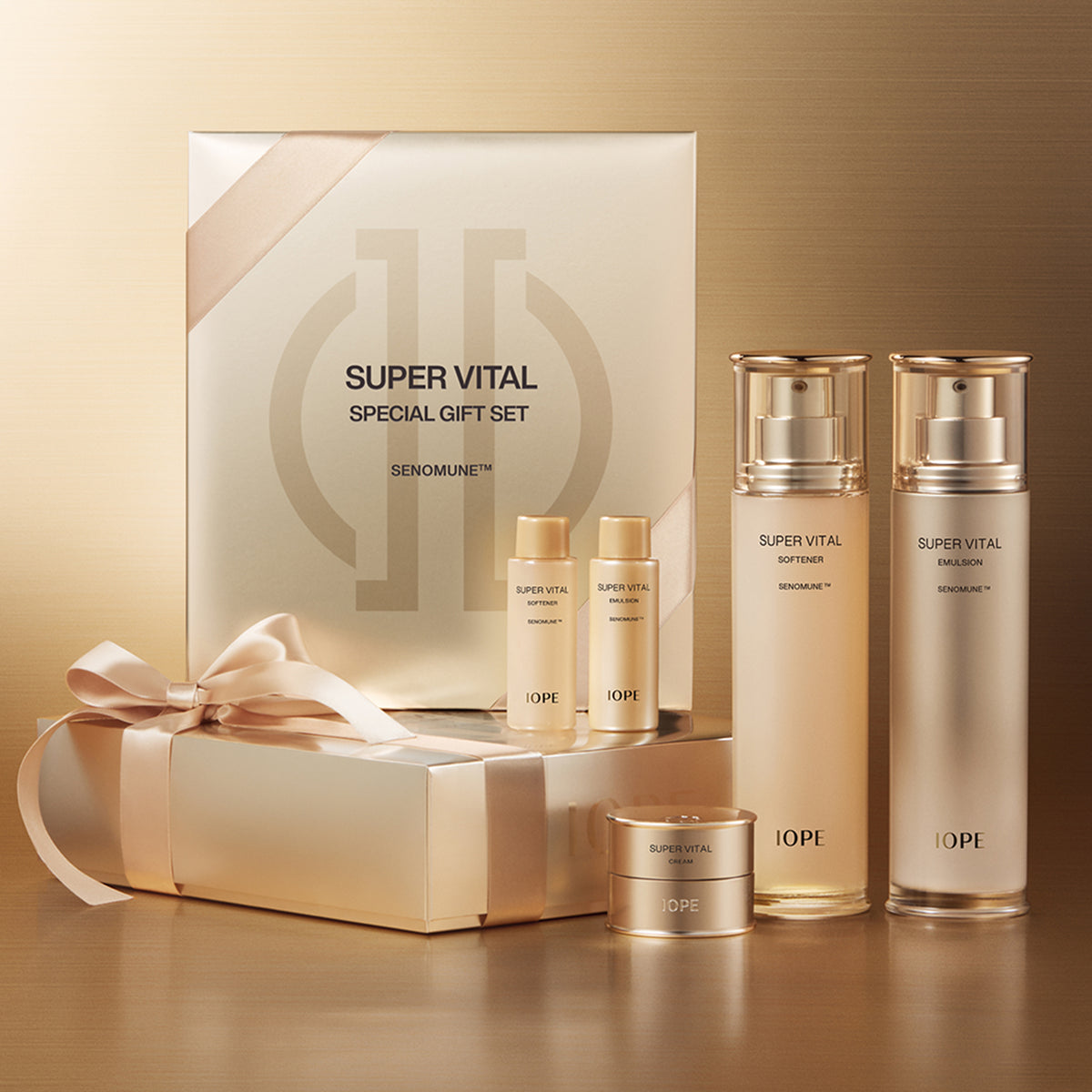 IOPE Super Vital 6th Gen 2-Piece Set (Softener 150ml + Emulsion 150ml)