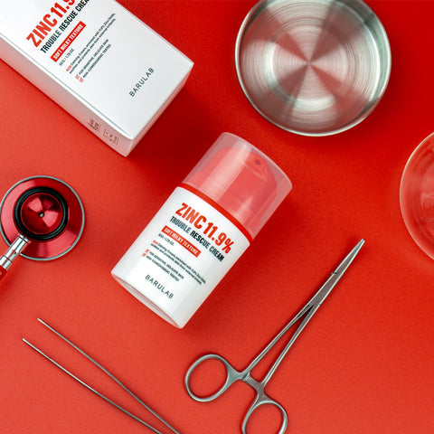 Barulab Zinc 11.9% Trouble Rescue Cream 50ml