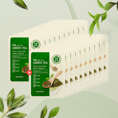 TONYMOLY The Chok Chok Green Tea Moisture Mask Sheet 20P