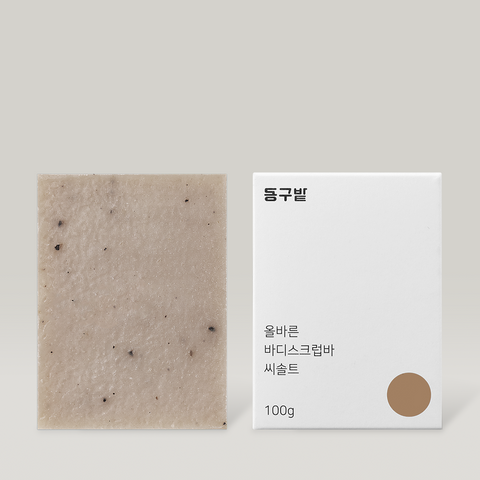 Donggubat Olbareun Body Scrub Bar Sea Salt 100g