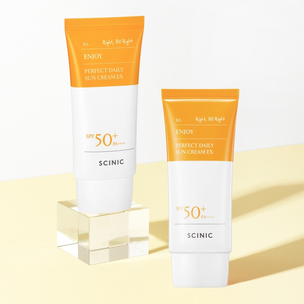 Scinic Enjoy Perfect Daily Sun Cream EX 50ml (2 Pack)