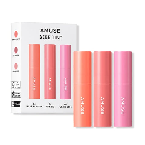 Amuse Bebe Mini Tint 3-Piece Set (1.3g x 3)