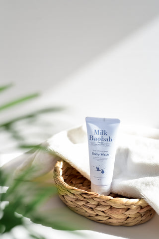 Milk Baobab Baby Travel Kit 3-piece (Baby Wash 70ml + Baby Lotion 70ml + Baby Soothing Gel Lotion 70ml)
